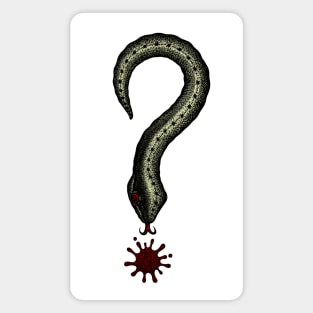 Snake Question Mark Magnet